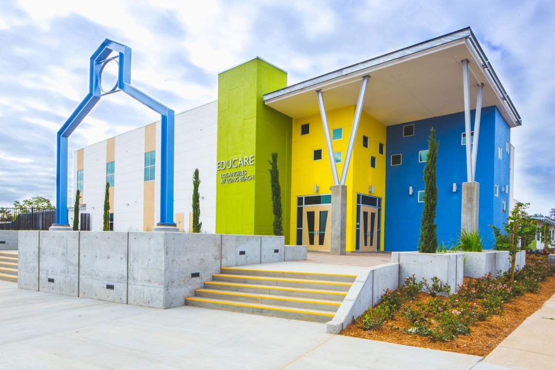 American Modular Systems Installs First GEN7 Two-Story School at Educare Los Angeles at Long Beach