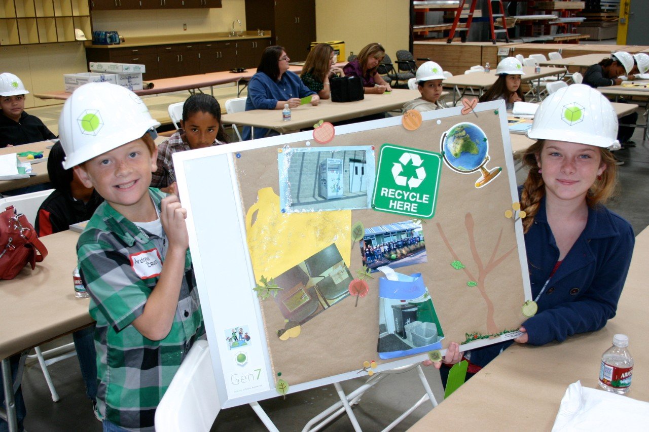 Sustainable Classrooms Provide Valuable Lessons  for Local Students