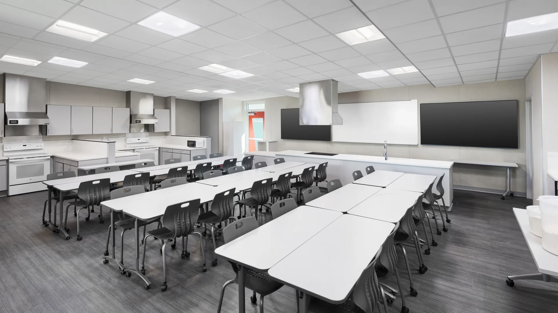 Culinary arts kitchen at Isaac L. Sowers Middle School