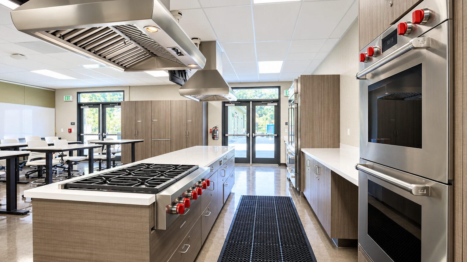 More Than a Kitchen: Modular Spaces for Food Service, Learning and Life Skills